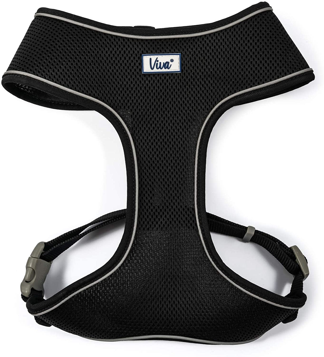Mesh Dog Harness - Black