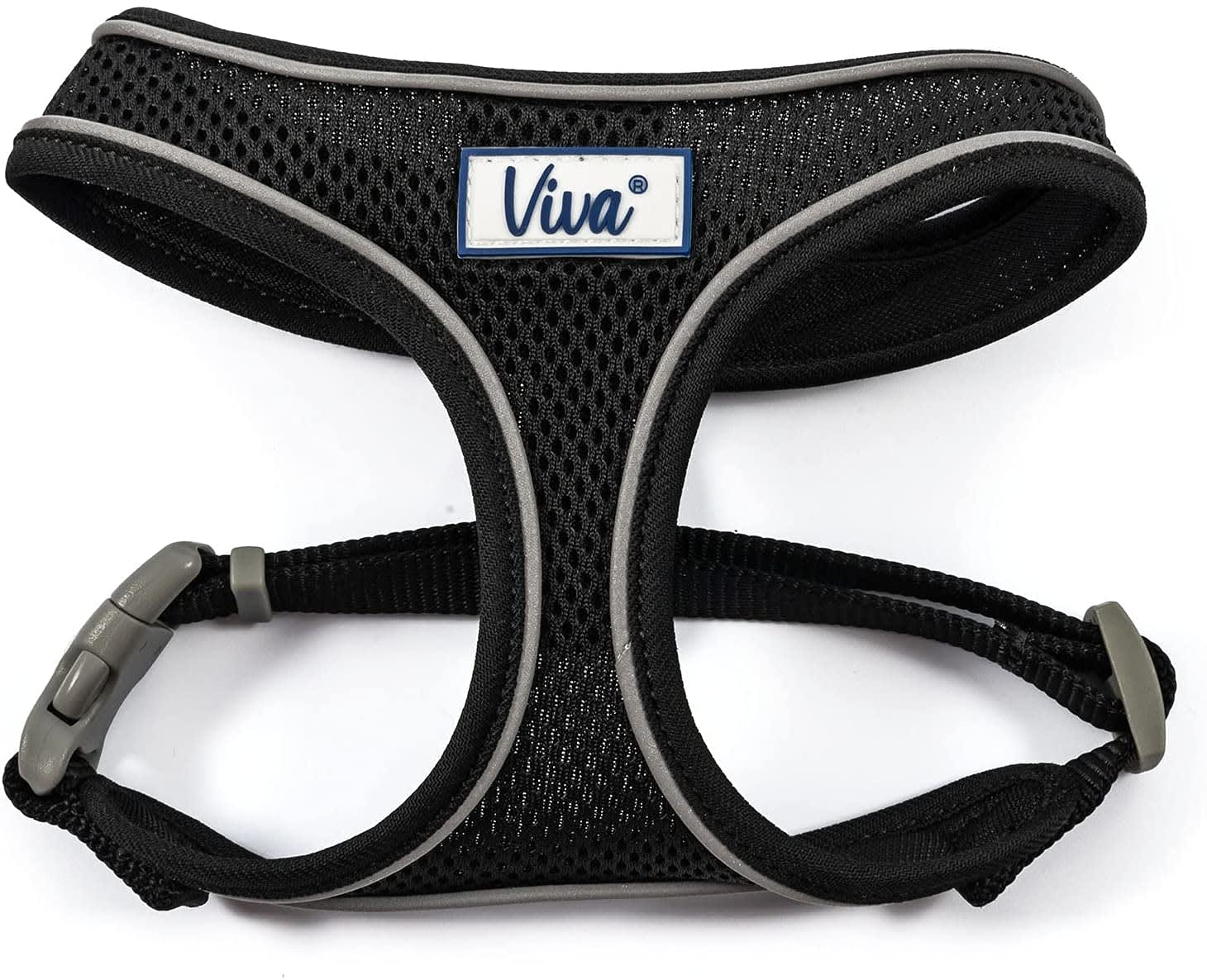 Mesh Dog Harness - Black