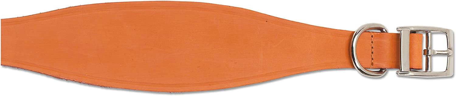 Leather Whippet Collar - Brown Tan