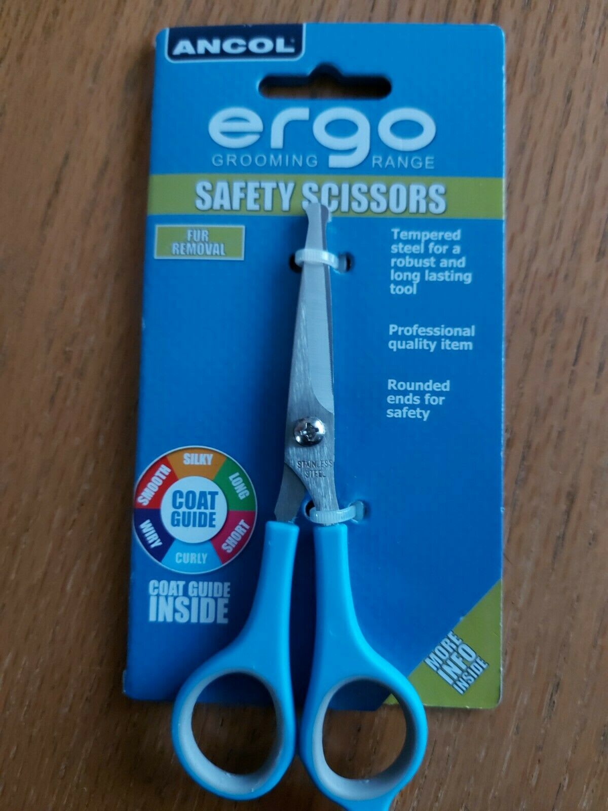 Safety Dog Scissors - Blue