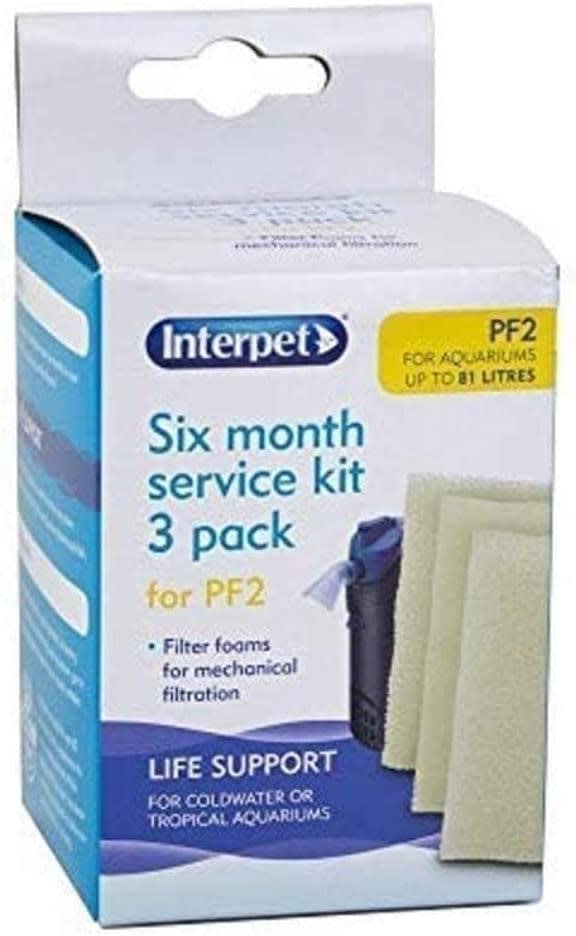 Power Filter 6 Monthly Service Kit (Plain Foam)
