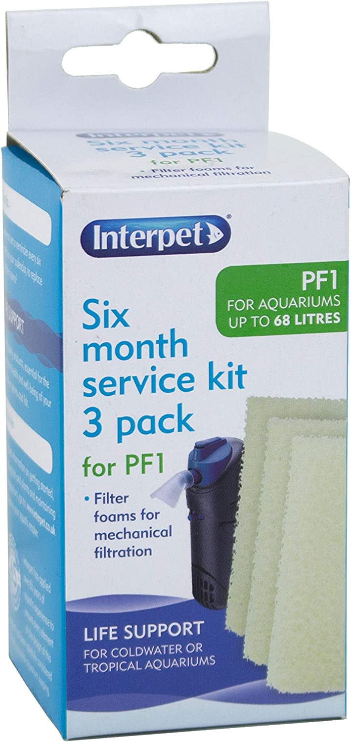 Power Filter 6 Monthly Service Kit (Plain Foam)