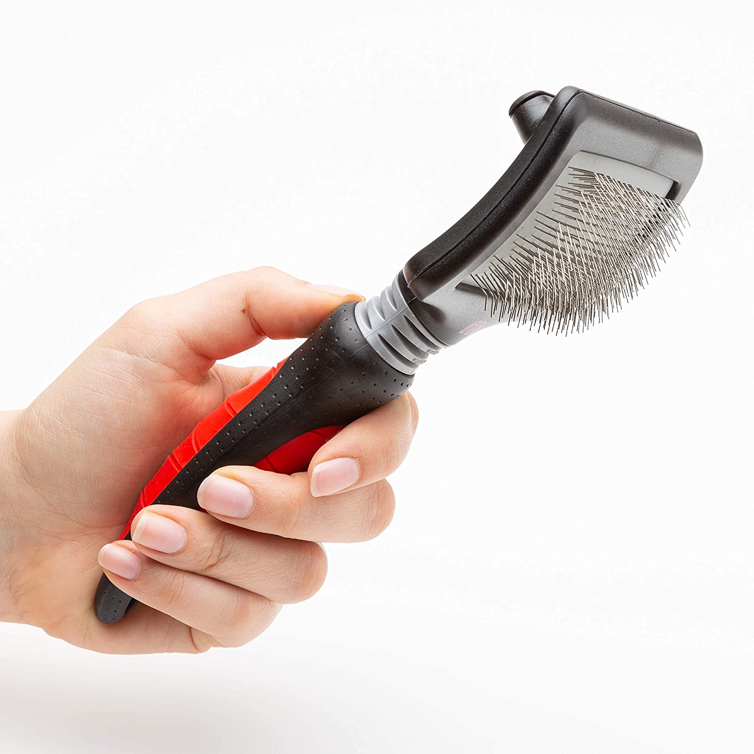 Hard Pin Slicker Brush - Mikki