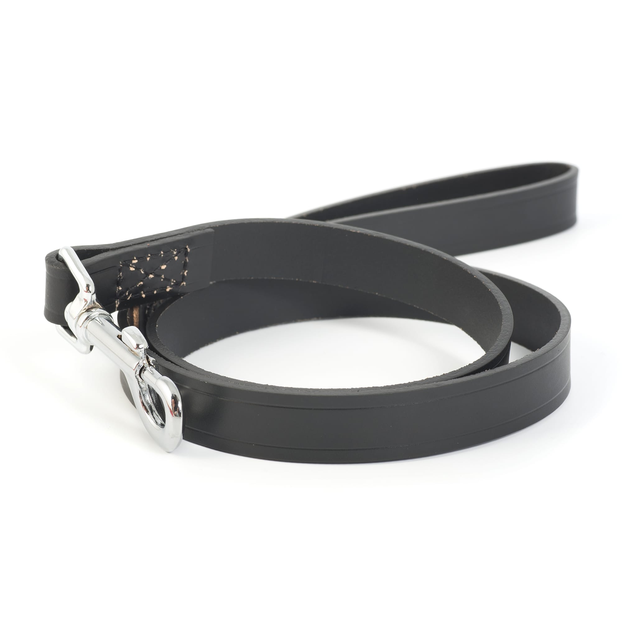 Leather Dog Lead - Black