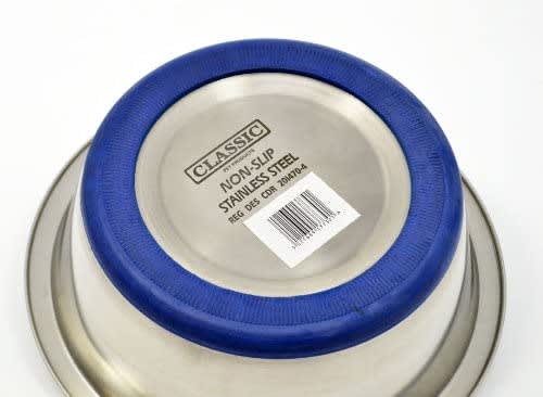 Stainless Steel Dog Bowl - Non Slip 5