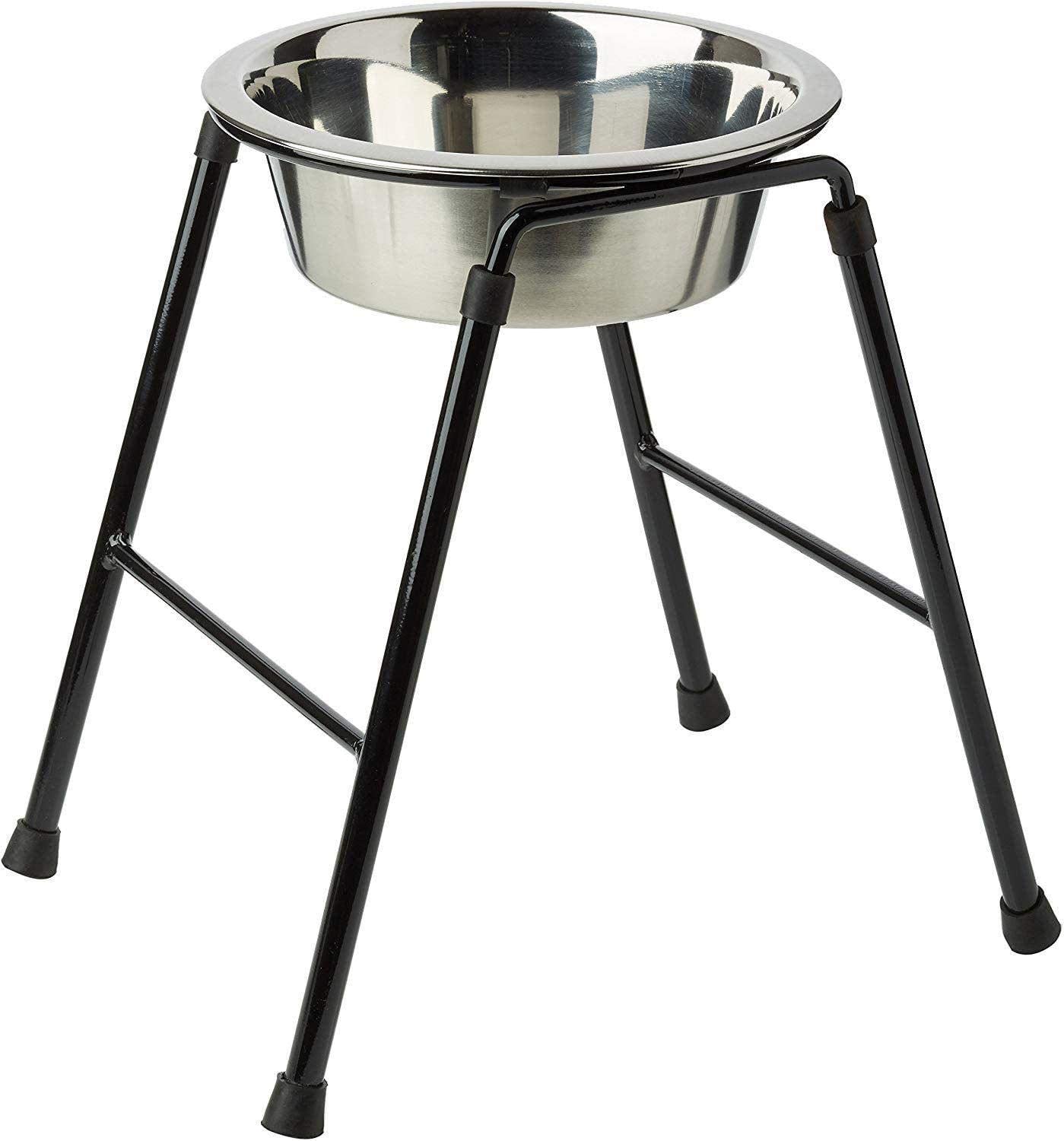 Dog High Stand - Stainless Steel Single2