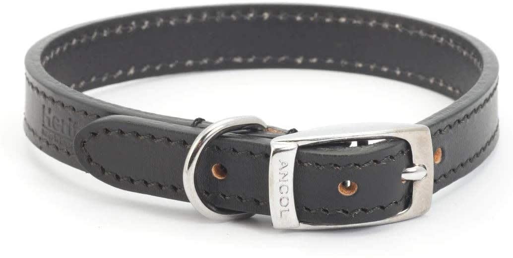 Leather Dog Collar - Black