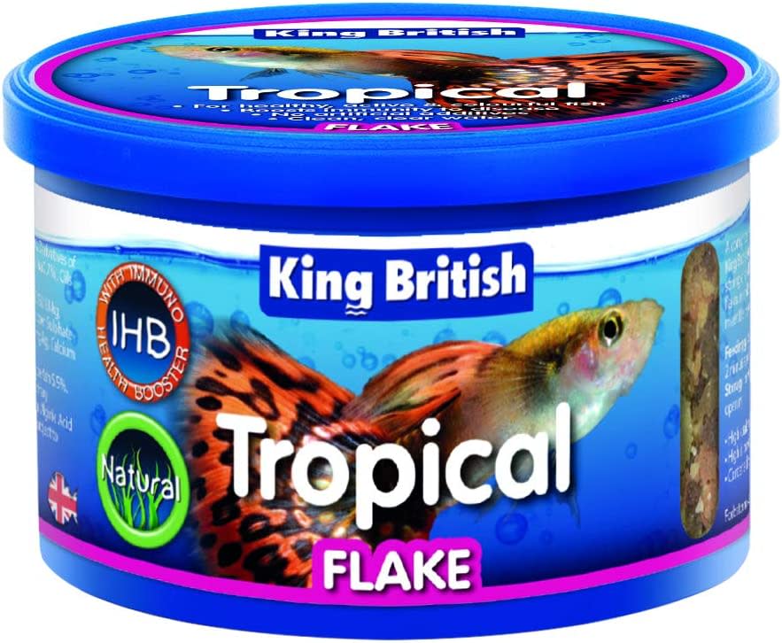 King British Tropical Fish Food - Flakes