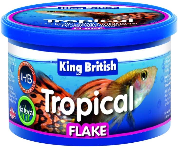 King British Tropical Fish Food - Flakes