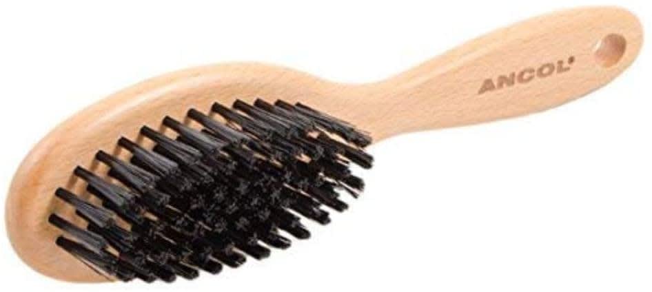 Soft Bristle Dog Brush With Wooden Handle