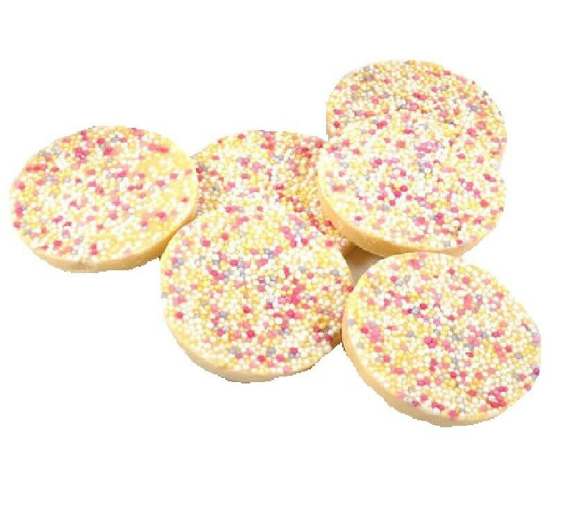 Giant Dog Chocolate Discs (1KG) - White Milk