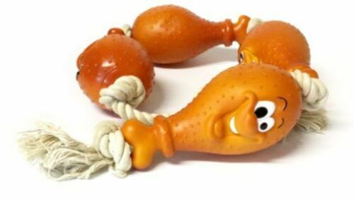 Chicken Leg Rope Dog Toy