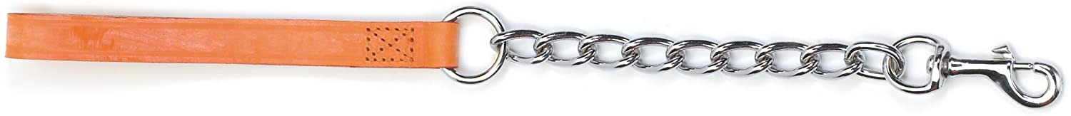 Chain Dog Lead - Brown Tan