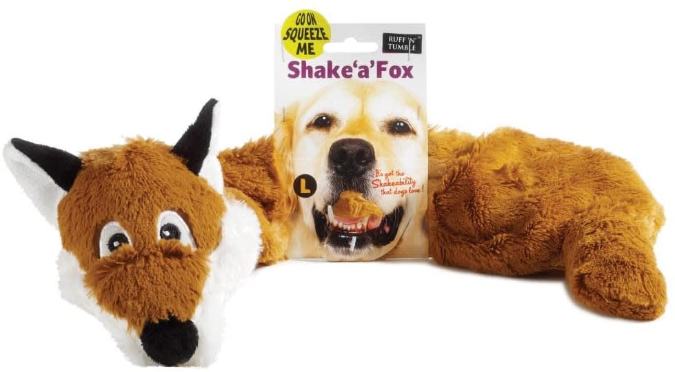 Shake 'A' Fox Dog Toy