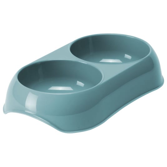 Gusto Twin Cat Bowl - Aquarelle