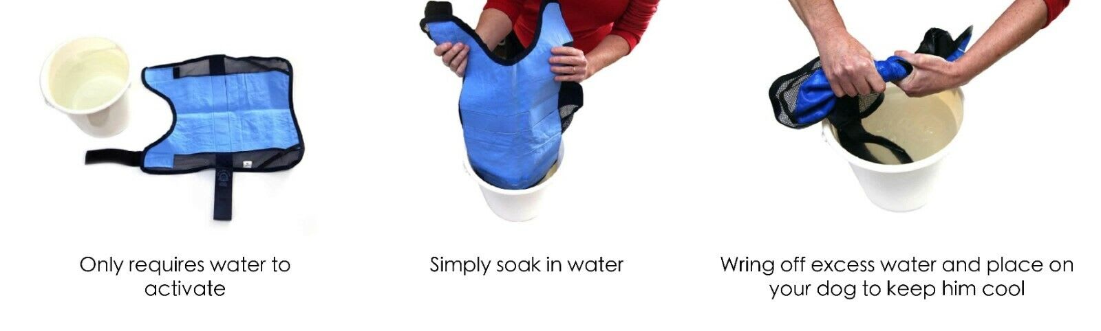 Cooling Dog Coat - Navy Blue - Image 7