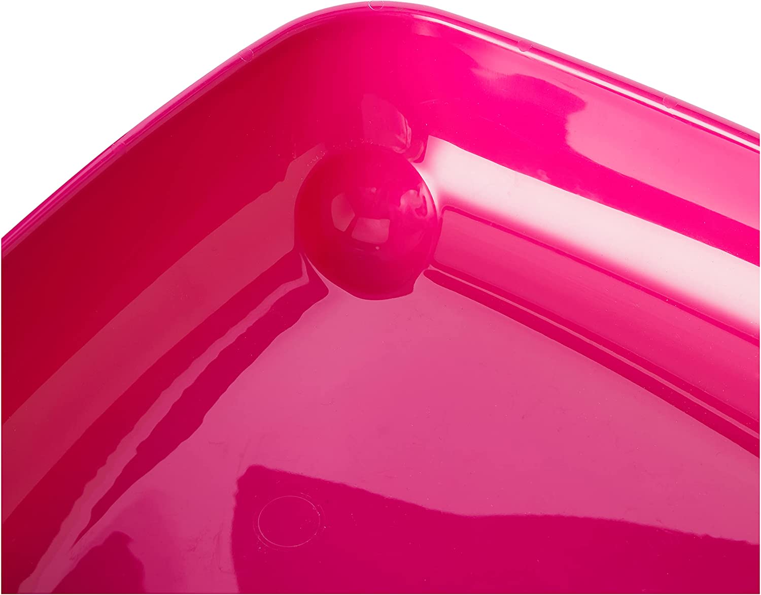 Cat Litter Tray - Hot Pink