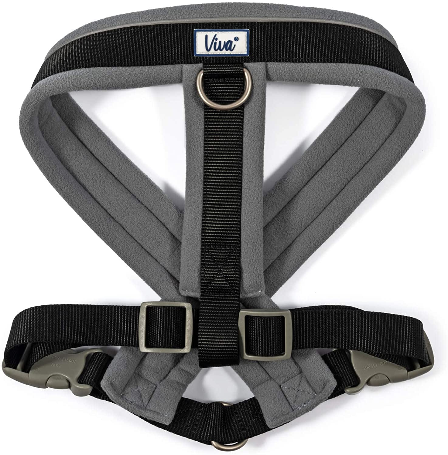 Padded Dog Harness - Black