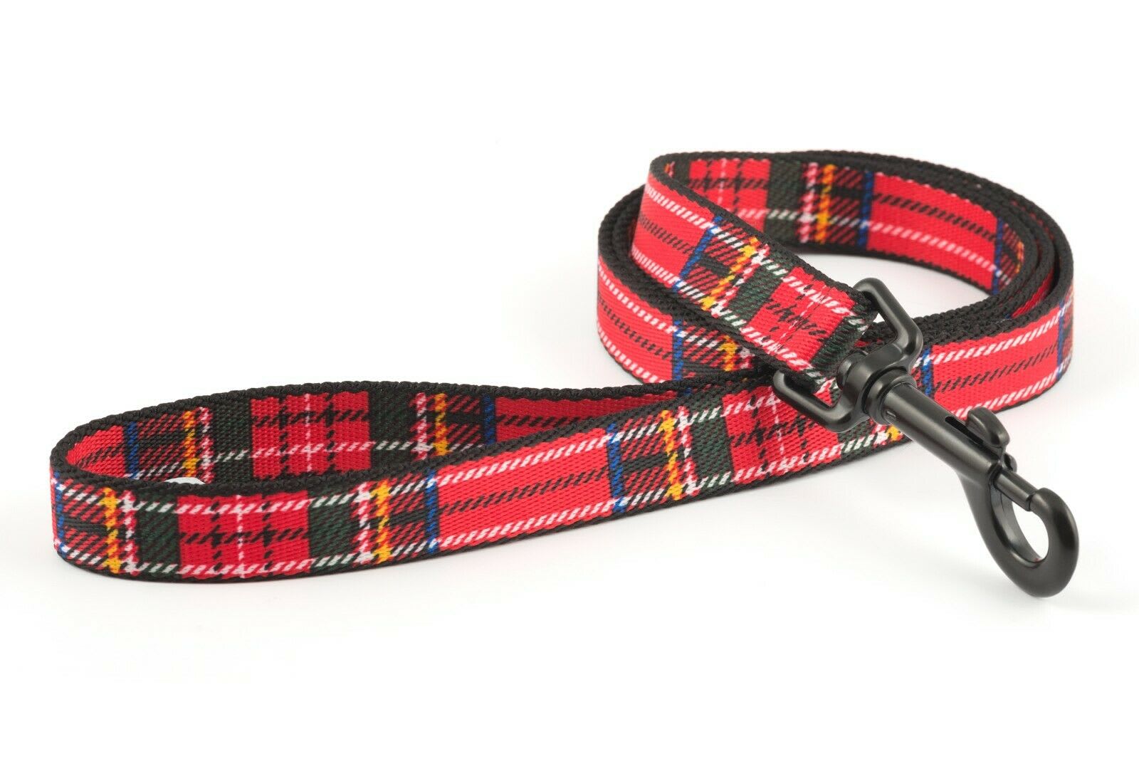 Red Tartan Dog Lead