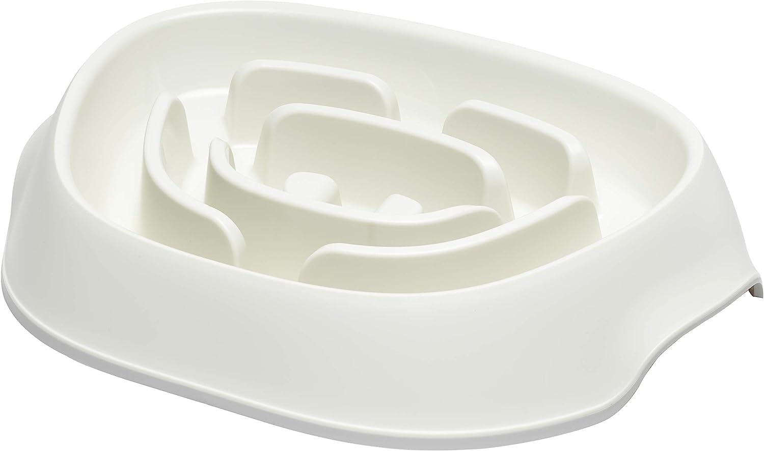 Slomo Slow Feeder Bowl - White