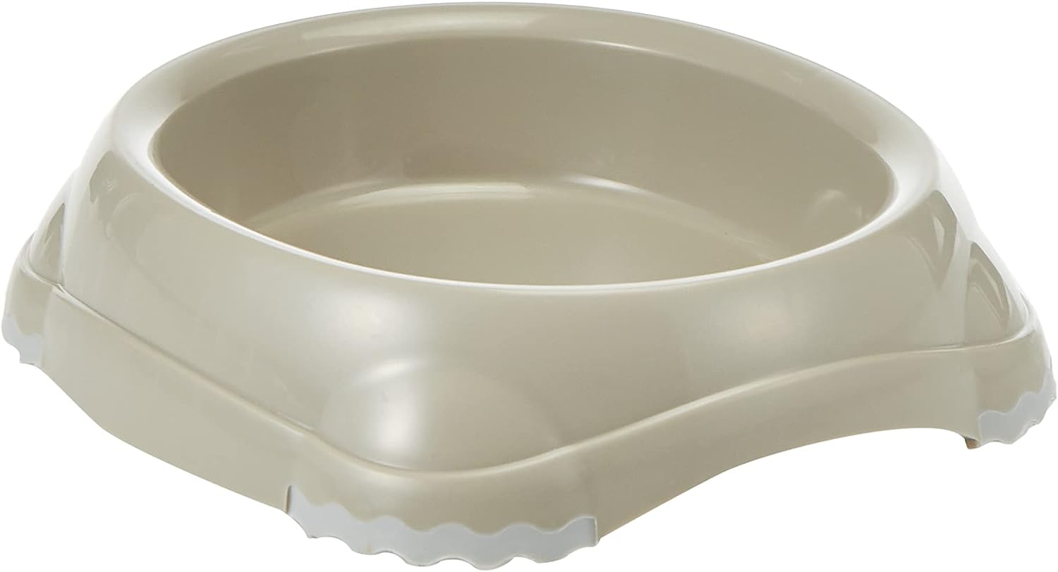 Smarty Cat Bowl - Warm Grey