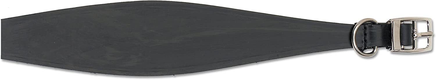 Leather Whippet Collar - Black