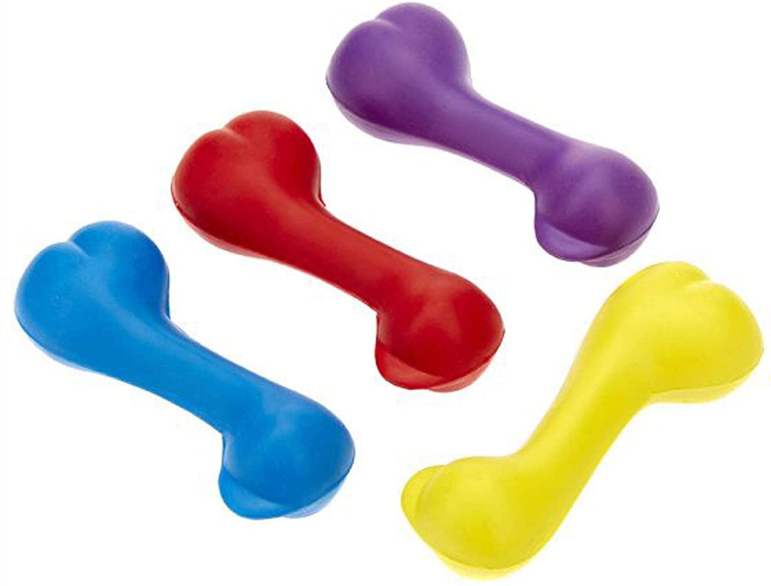 Solid Rubber Bone Dog Toy