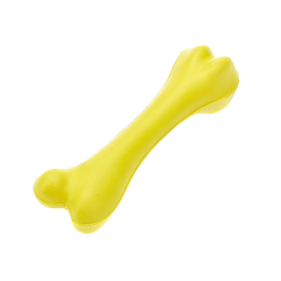 Solid Rubber Bone Dog Toy