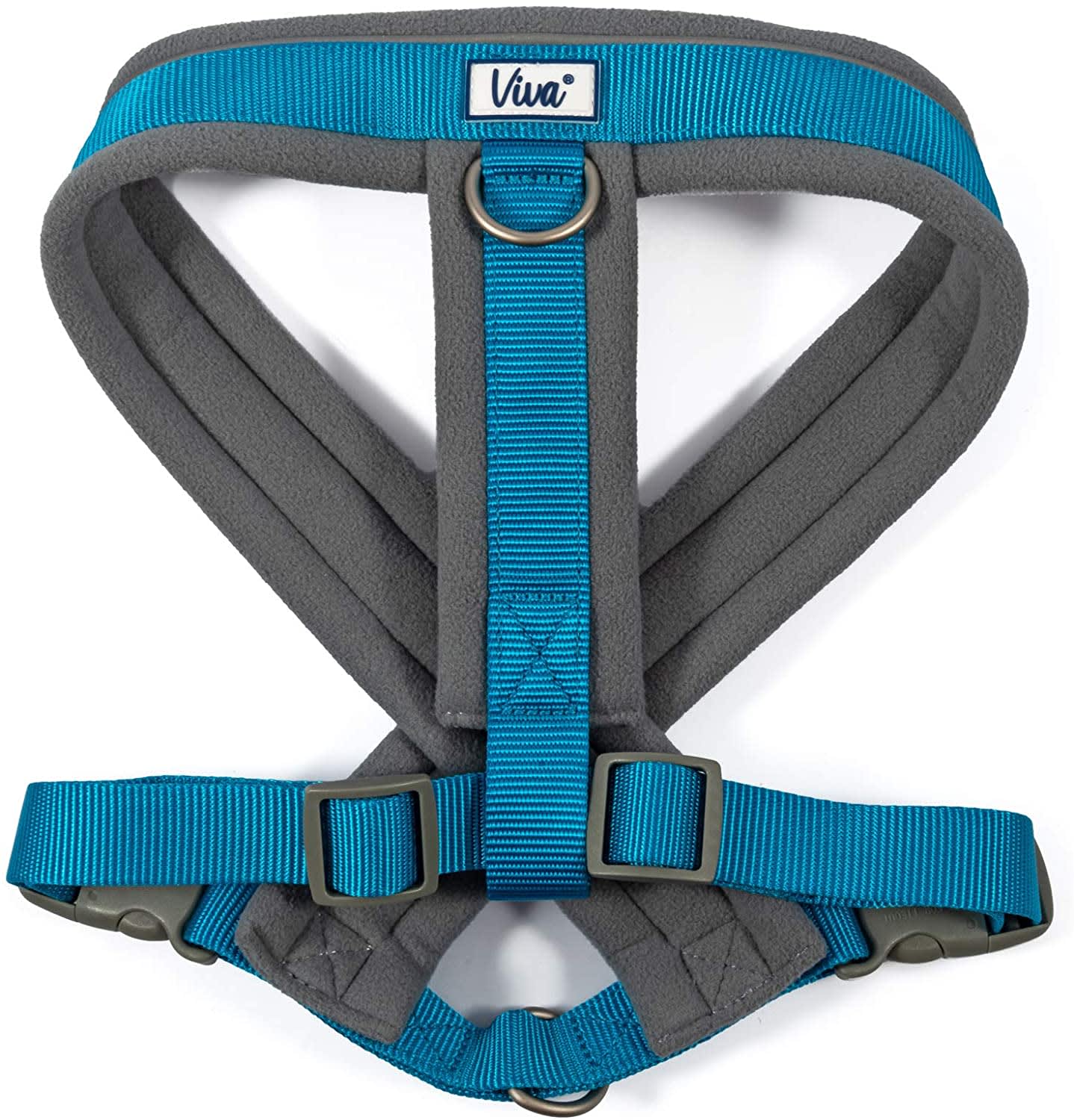 Padded Dog Harness - Blue