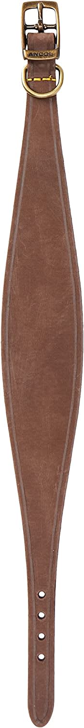 Timberwolf Leather Whippet Collar - Sable Brown