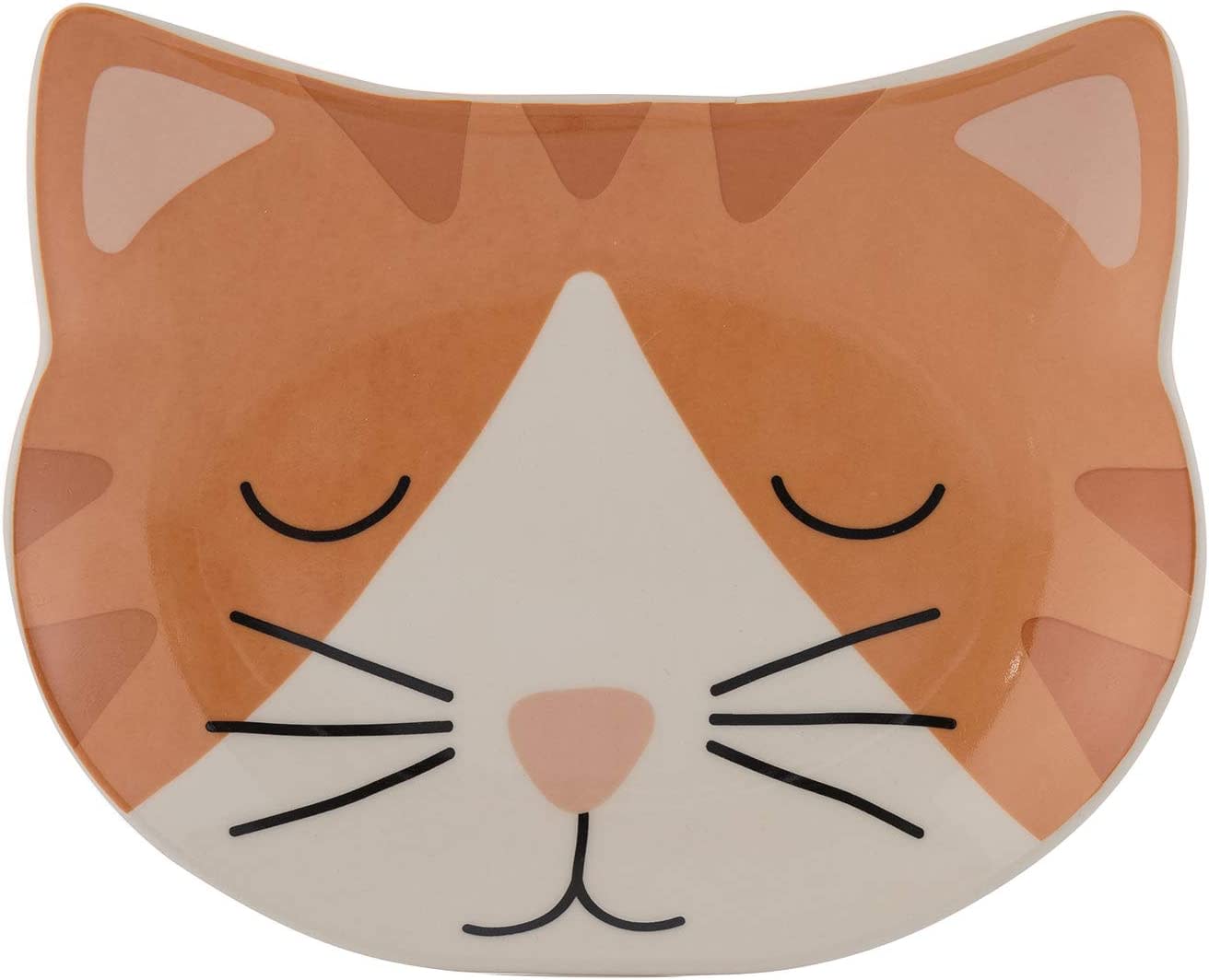 Stoneware Cat Bowl - Ginger Face
