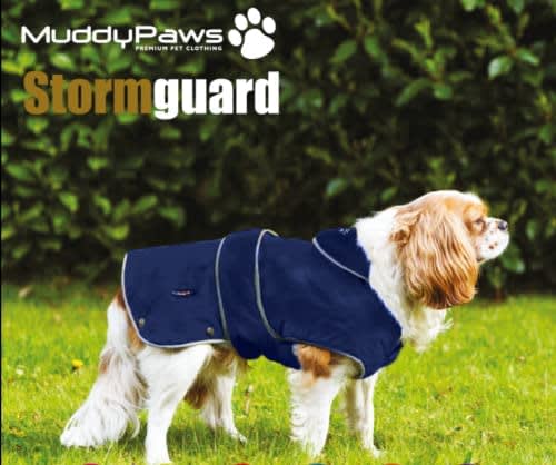 Stormguard Waterproof Dog Coat - Blue