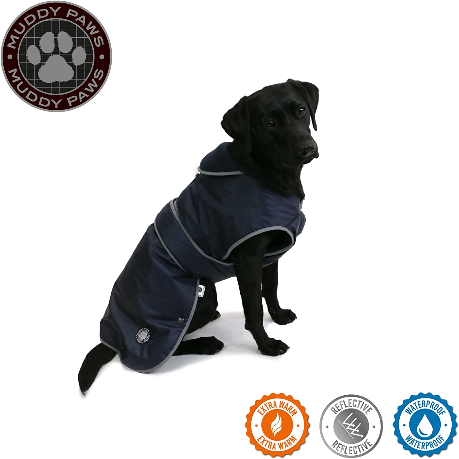 Stormguard Waterproof Dog Coat - Blue