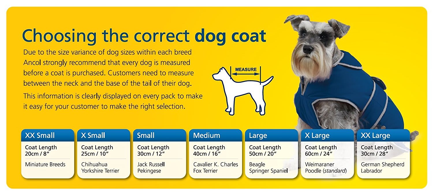 Stormguard Waterproof Dog Coat - Blue