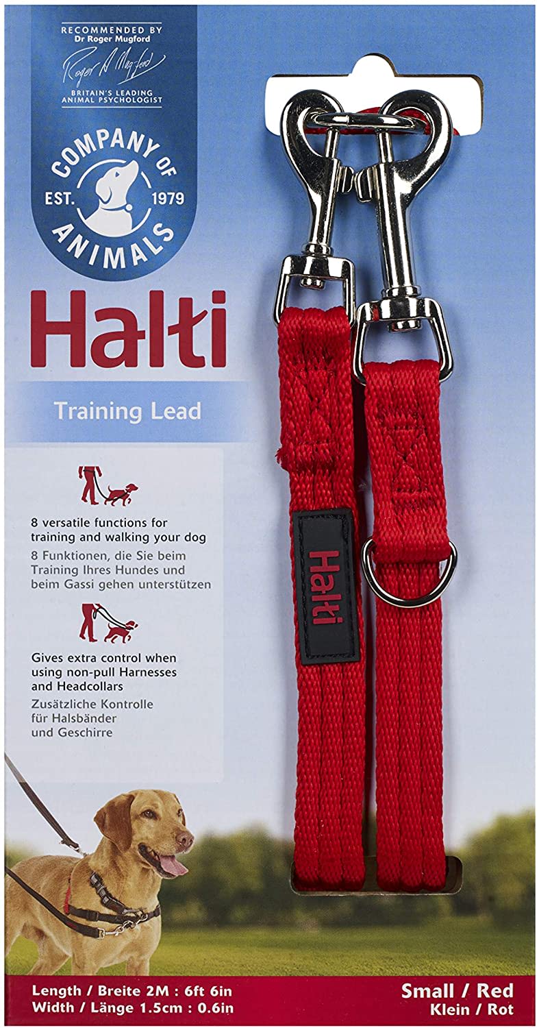 HALTI Dog Training Lead - Red