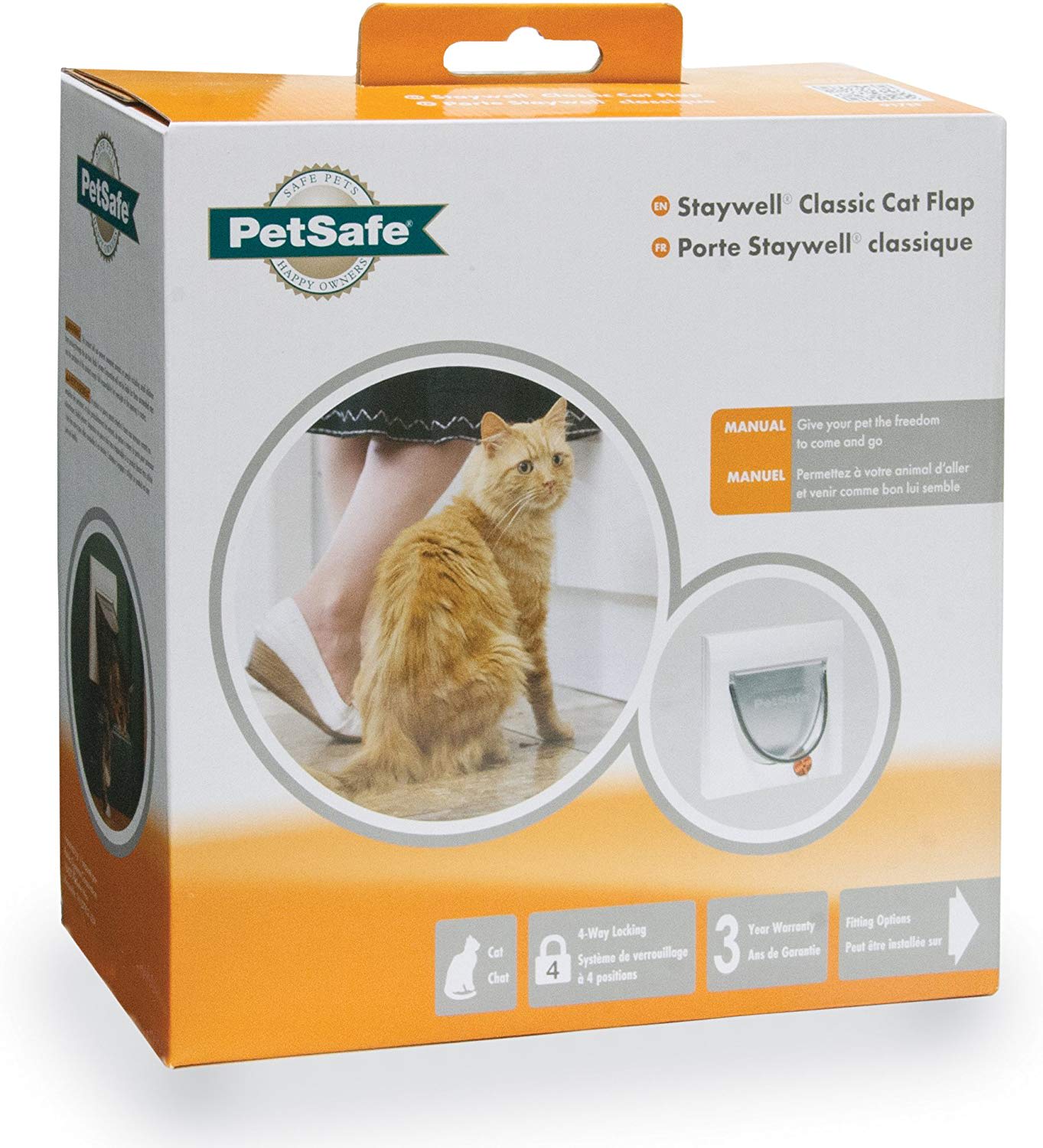 4 Way Locking Cat Flap