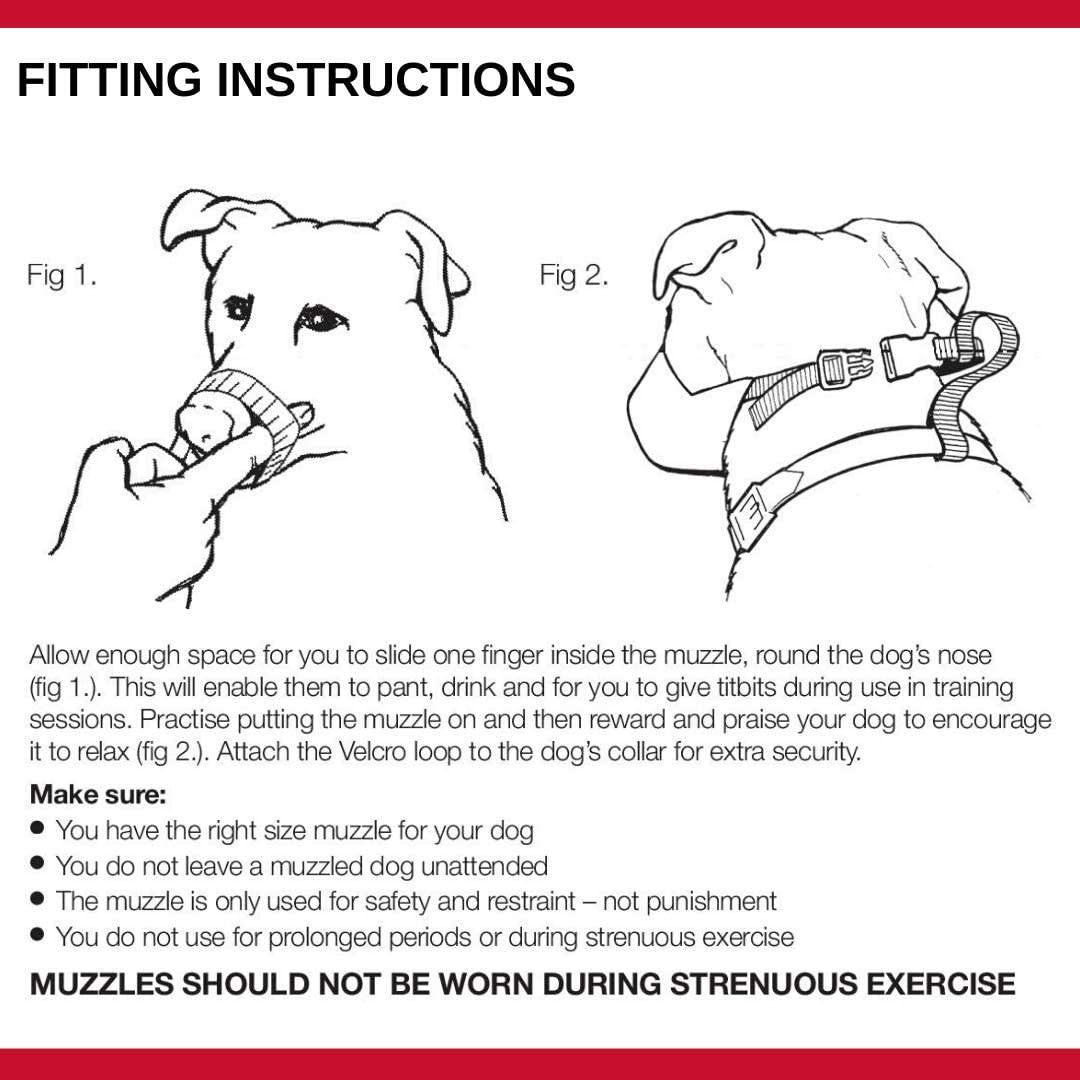 Nylon Dog Muzzle