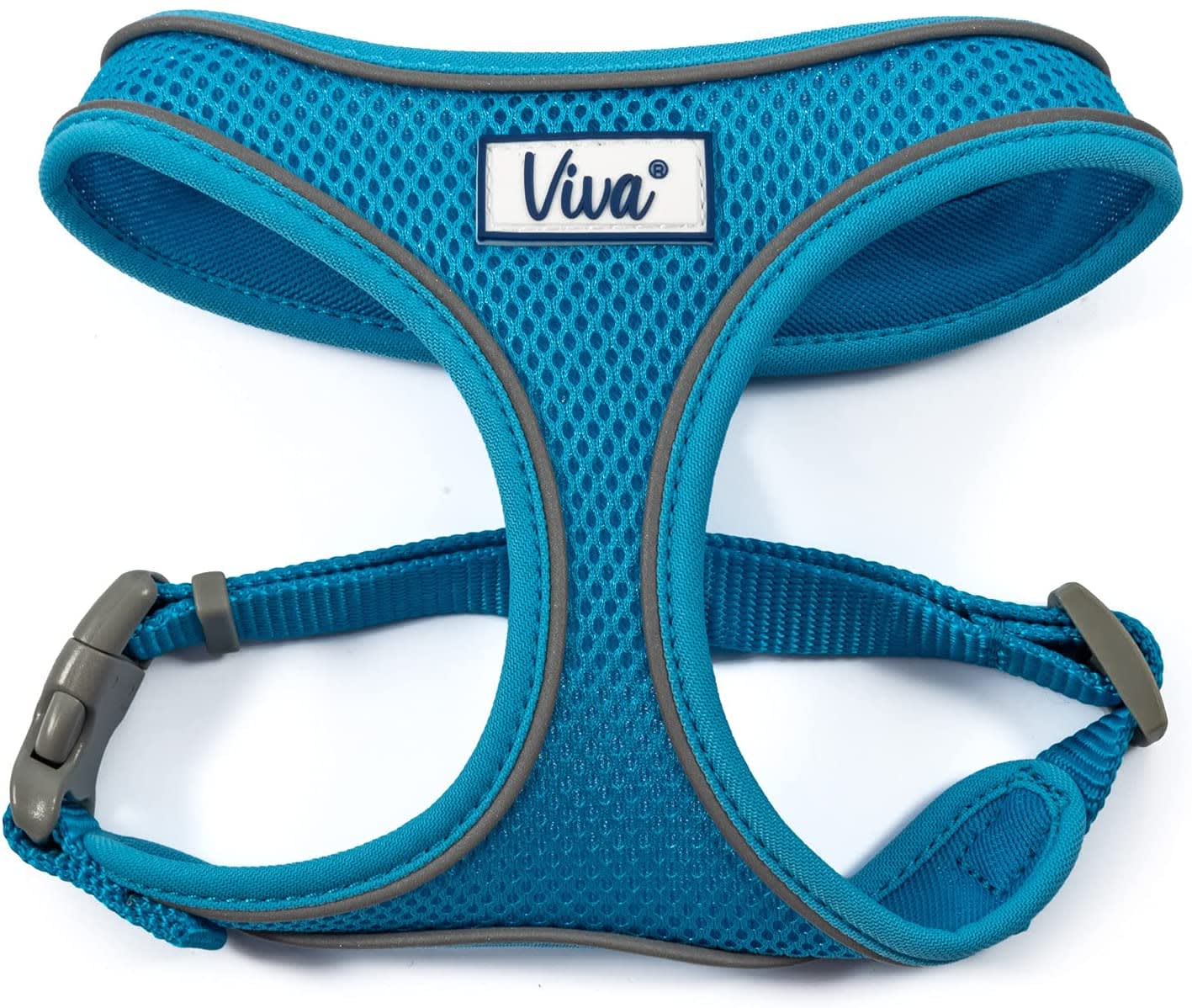 Mesh Dog Harness - Blue