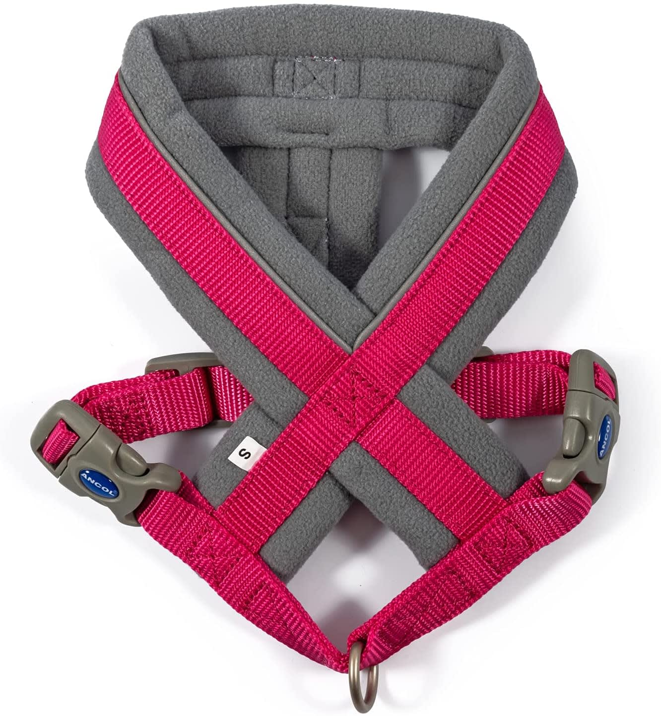 Padded Dog Harness - Red