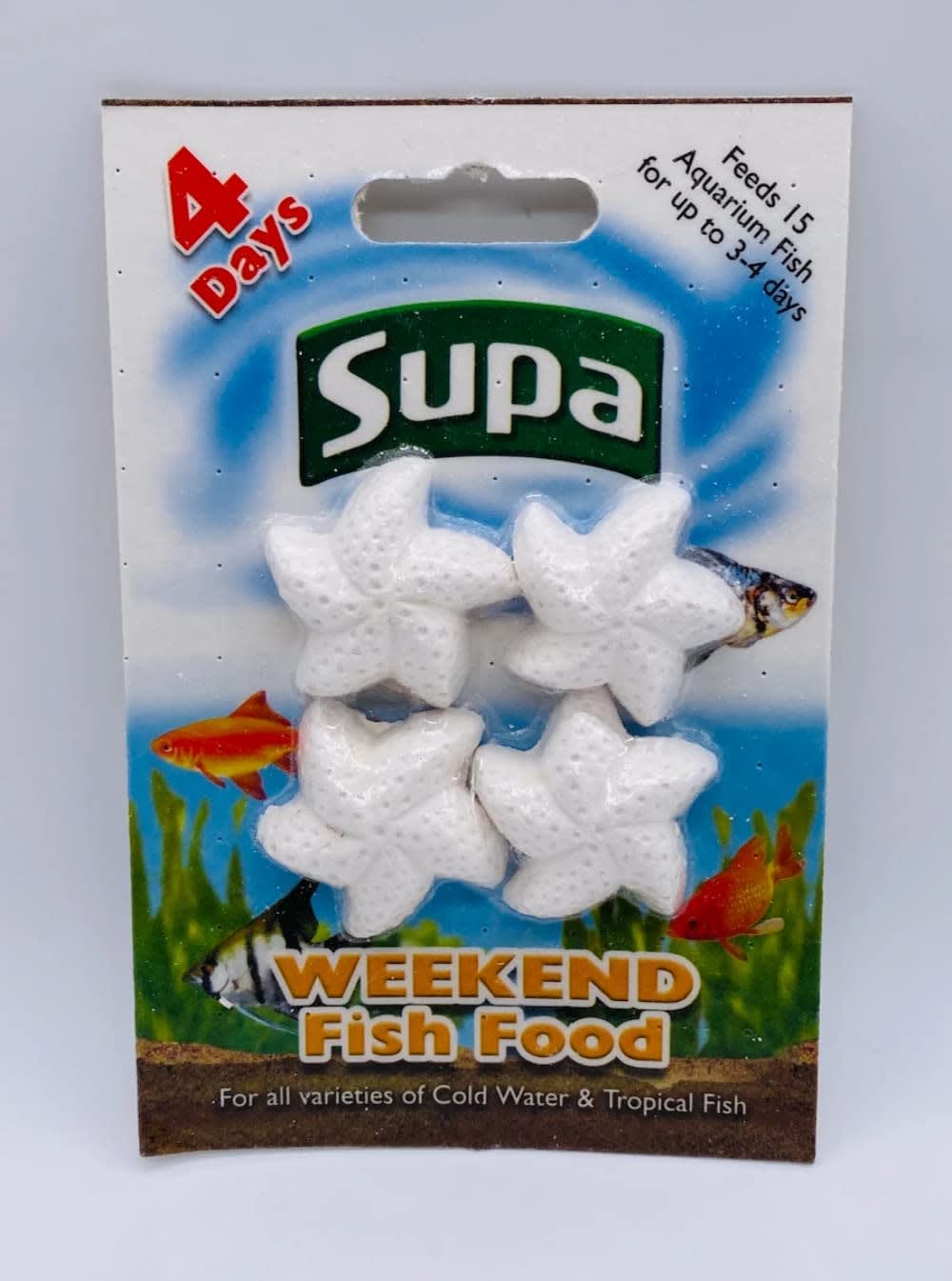 3-4 Day Weekend Fish Food Block