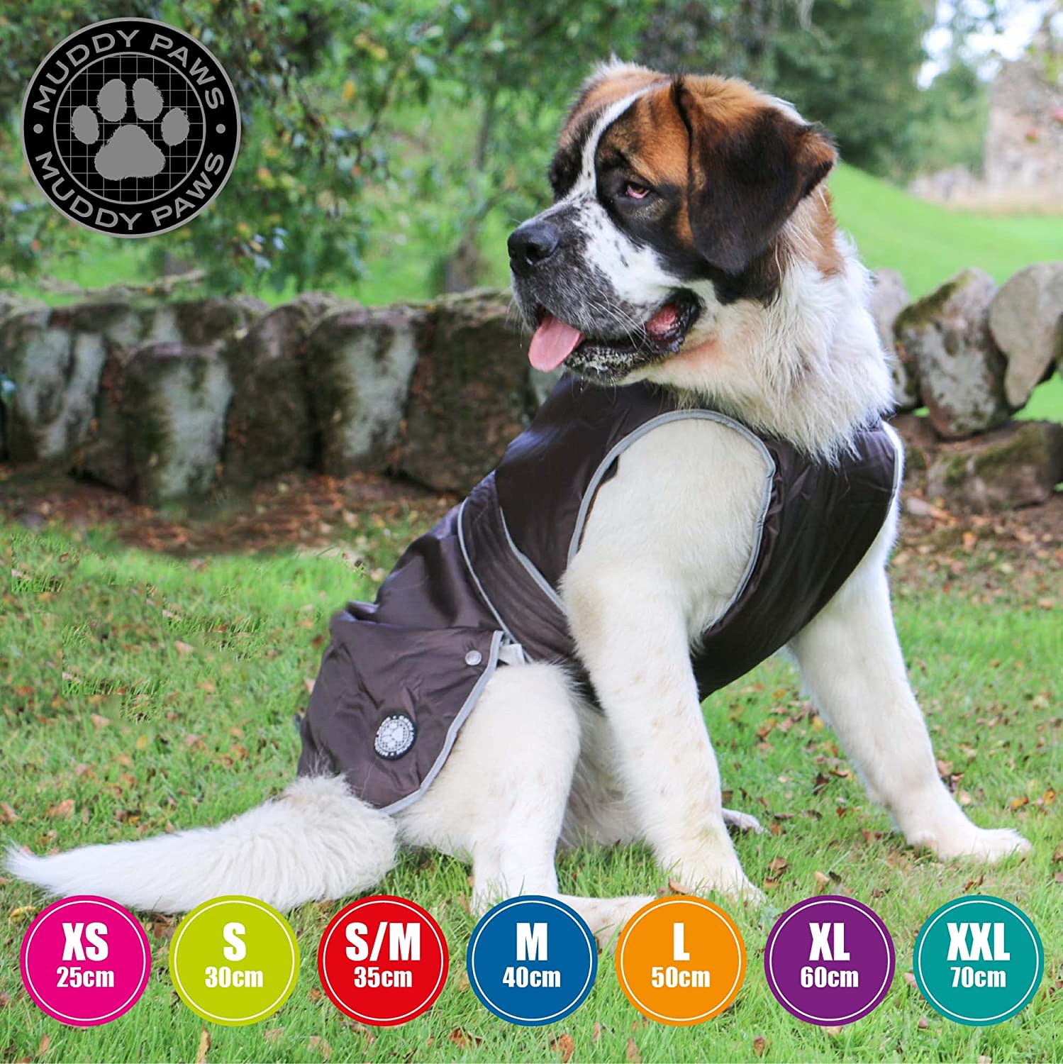 Stormguard Waterproof Dog Coat - Black