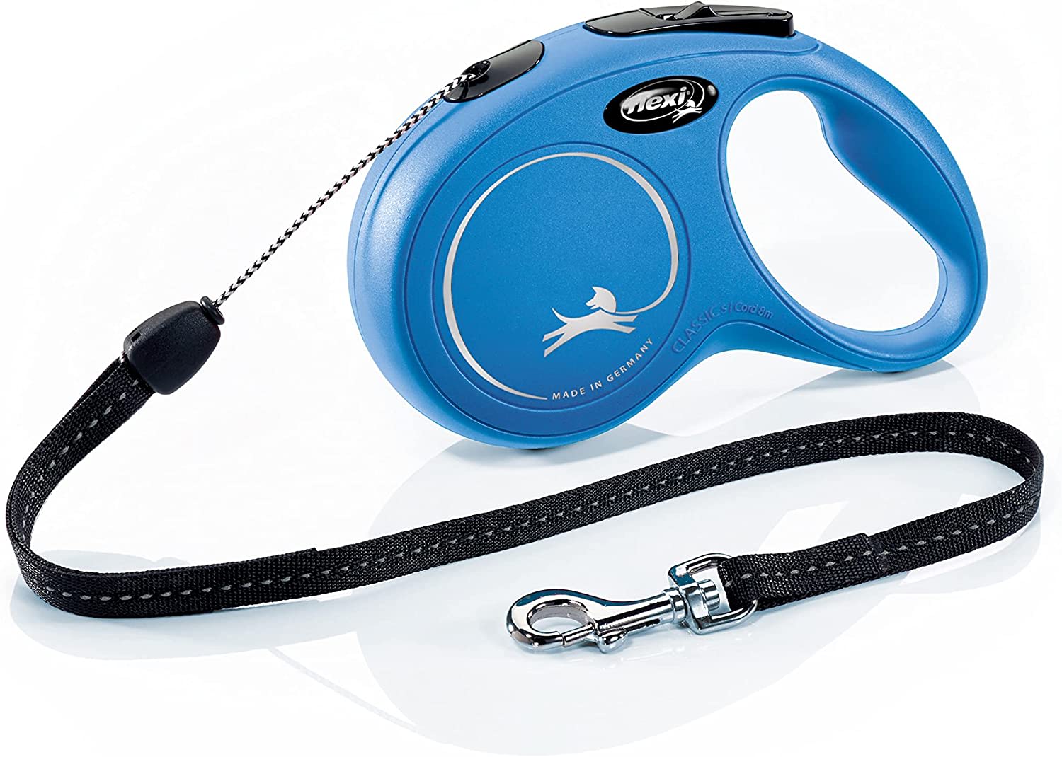 Flexi Dog Lead (Cord) - Classic Blue