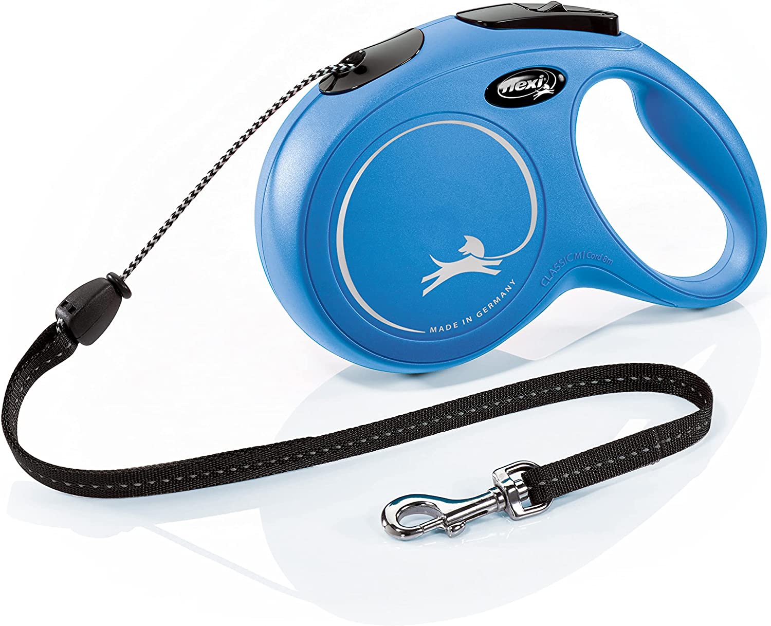Flexi Dog Lead (Cord) - Classic Blue