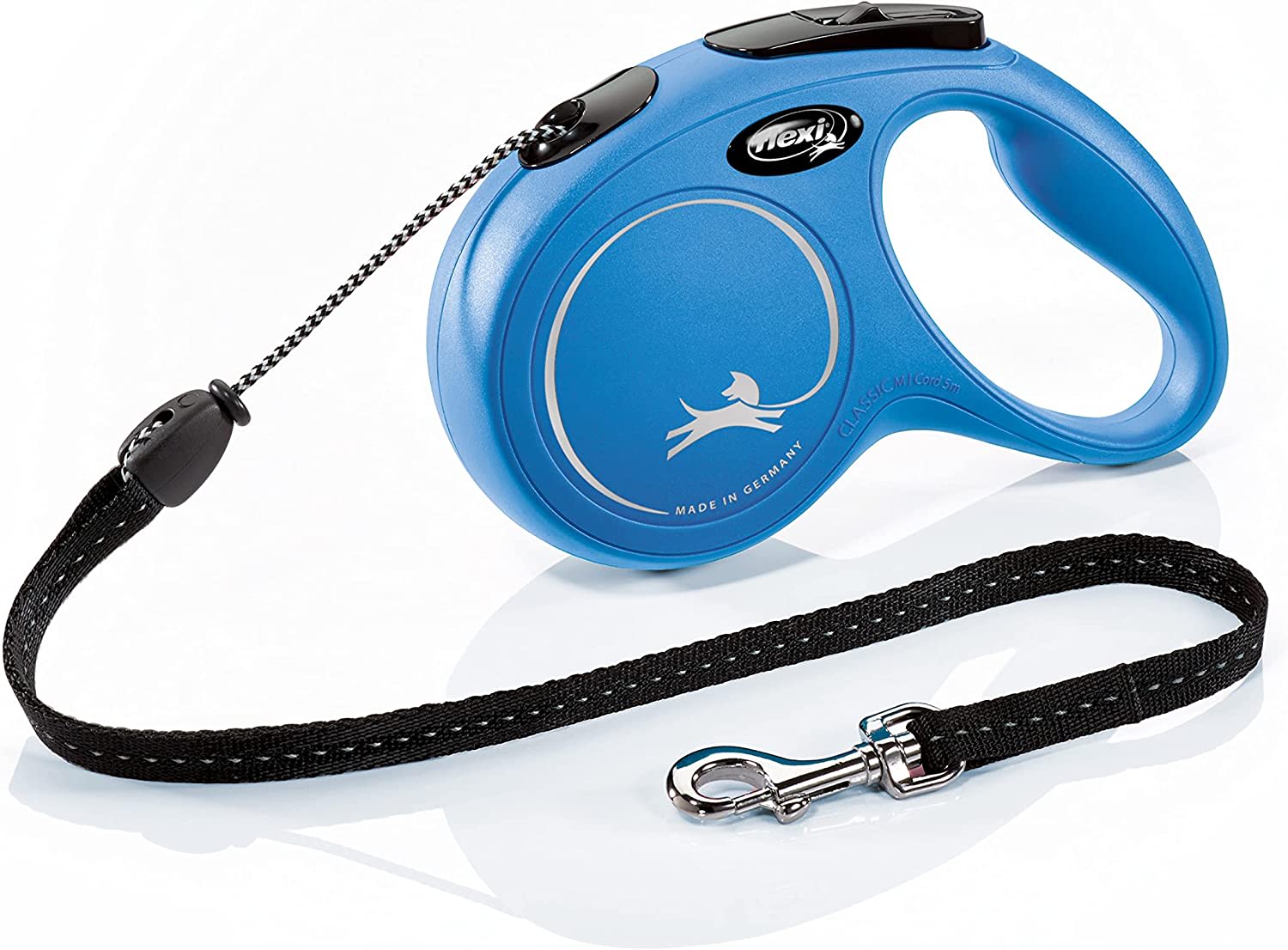 Flexi Dog Lead (Cord) - Classic Blue