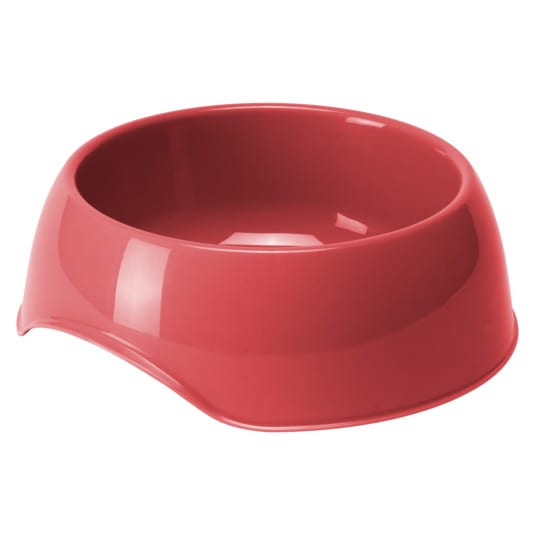 Gusto Dog Bowl - Spicy Coral Red