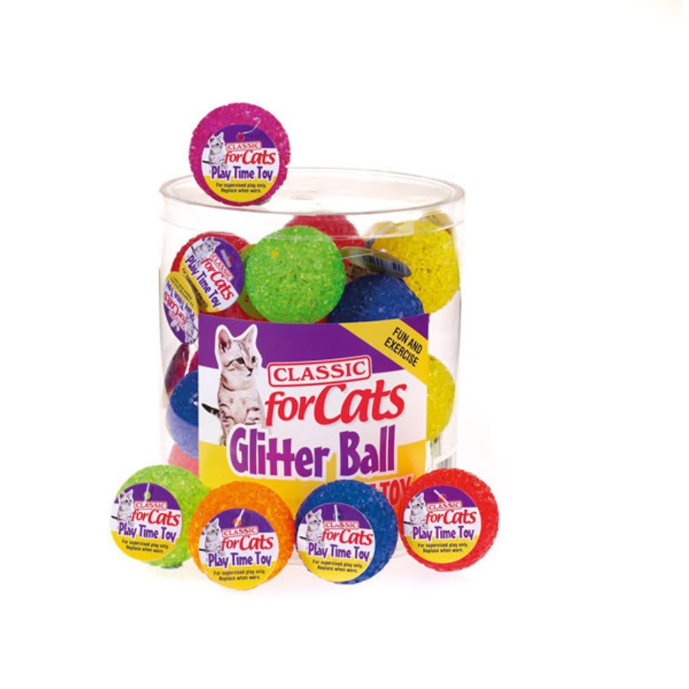 Glitter Cat Ball