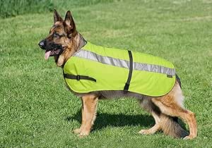 Flectalon Reflective Dog Coat - Yellow