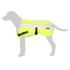 Vizlite Reflective Dog Coat - Yellow