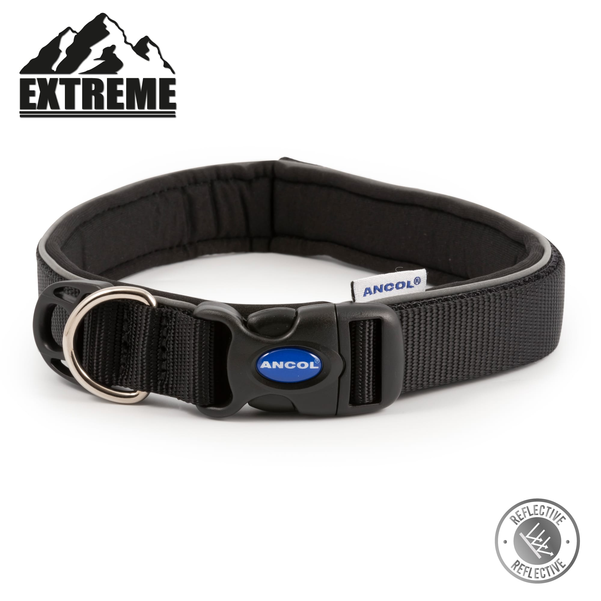 Extreme Shock Black Dog Collar