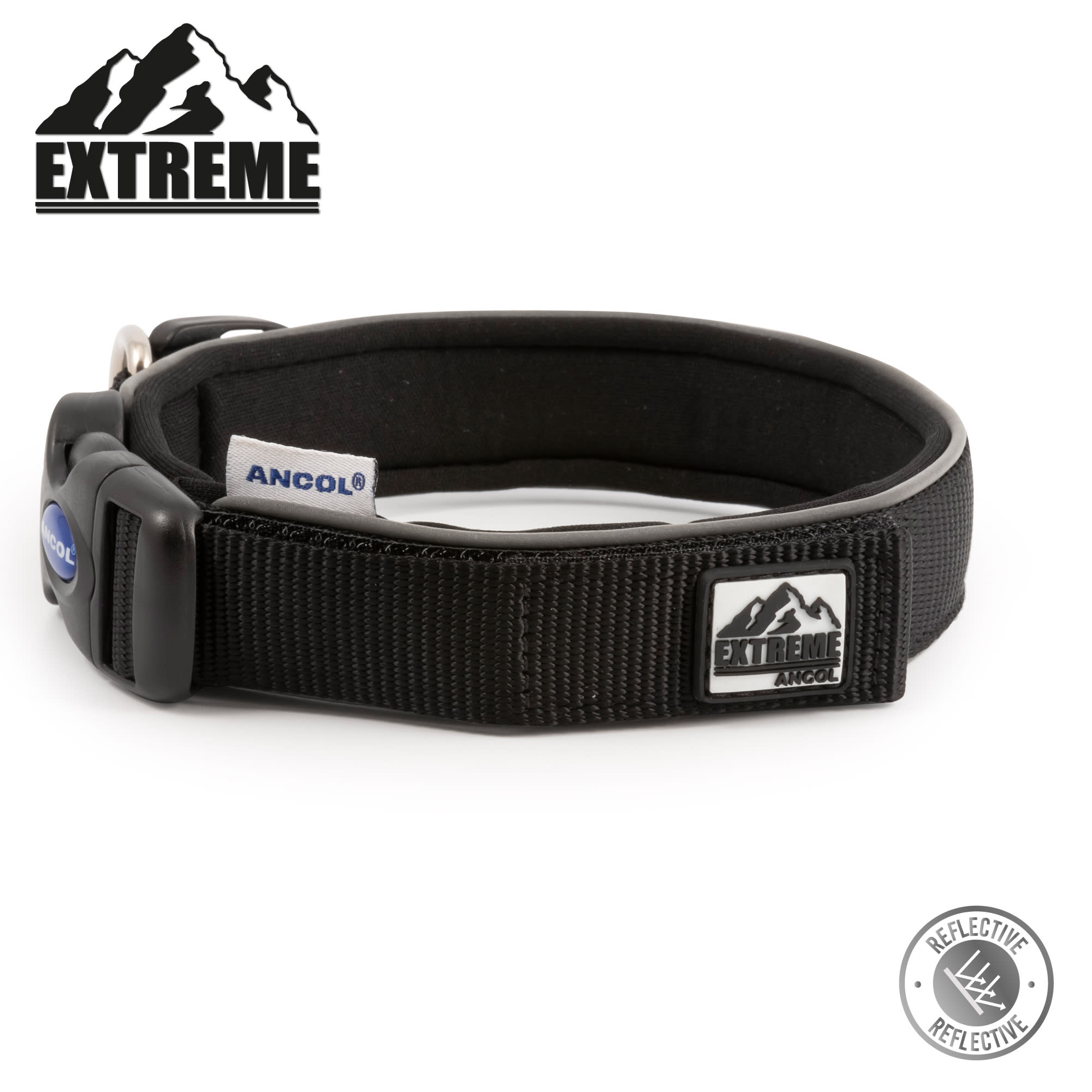 Extreme Shock Black Dog Collar